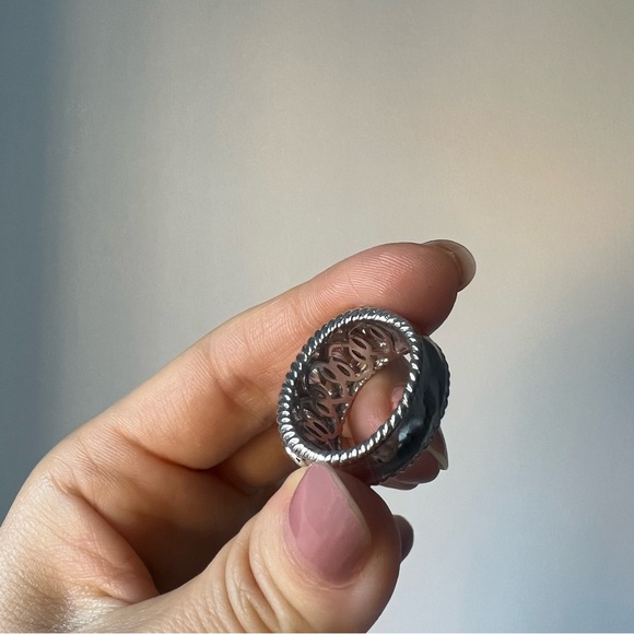 NWT) Kiera Sterling Silver Cocktail Ring - Picture 5 of 8